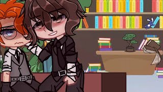 🔥  Are you insane  meme  Soukoku ¿Spicy  BSD AU  gacha club  🔥 [upl. by Ahsotan104]