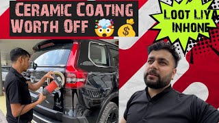 Ceramic Coating Worth Off 🤯💰  Loot Liya Company Walon Ne  Scorpio N Z6 [upl. by Sitelc818]