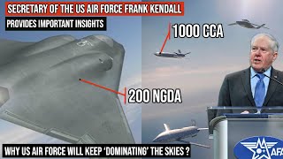 USAirForce to have 200 NGAD amp 1000 CCA [upl. by Naujad]