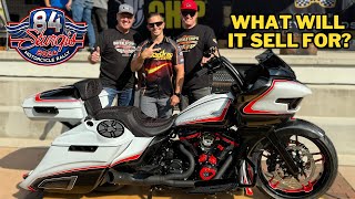 Rusty Wallace Builds INCREDIBLE Harley amp Raises HUGE Money for Charity 👏 [upl. by Engis]