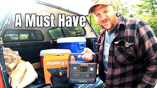 JACKERY Solar Generator 300 Plus Portable Power Station with 40W Booksized Solar Panel REVIEW [upl. by Novaat508]