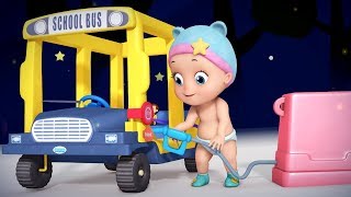 Wheels On The Bus Goes Round and Round Baby Nursery Rhymes Edition and much more  Infobells [upl. by Tilford651]