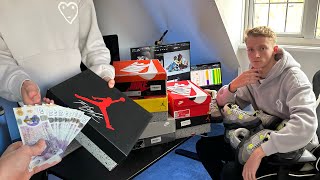 Day In The Life Teenage UK Sneaker RESELLERS [upl. by Sagerman]