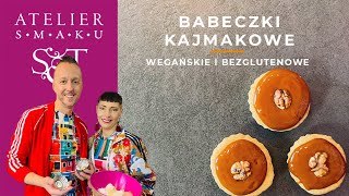 Babeczki kajmakowe  wegańskie i bezglutenowe  Atelier Smaku 443 [upl. by Ashby]