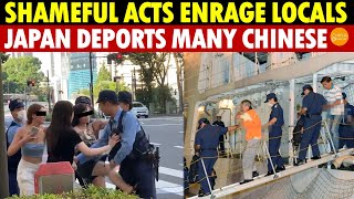 Chinese Shameful Acts Enrage Locals Japan Deports Many With 92 of Japanese Disliking Chinese [upl. by Jarrell]