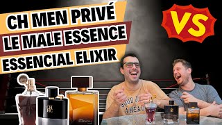 CH MEN PRIVE VS NATURA ESSENCIAL ELIXIR VS LE MALE ESSENCE DE PARFUM JPG [upl. by Gnoc404]