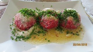 Rote  Rüben  Knödel [upl. by Law]