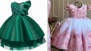 princess Ball gown short Mini party wedding flower girl dresses [upl. by Jacquenetta]