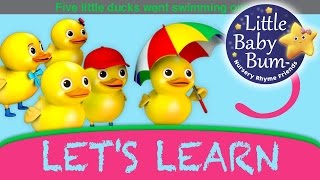 Lets Learn  Nursery Rhymes for Kids  Songs for Kids  Learn with Little Baby Bum [upl. by Alesi]