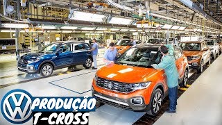 Volkswagen TCross 2020  Linha de Produção em São José dos Pinhais PR  Top Carros [upl. by Dorman110]