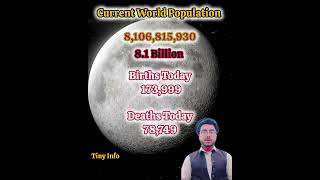 World Population vs DeathBirth Rate tinyinfo birthrate deathrate population worldpopulation [upl. by Germain255]