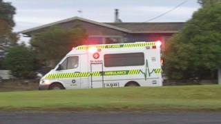 Ambulances Responding Auckland New Zealand 2010 [upl. by Rehoptsirhc]