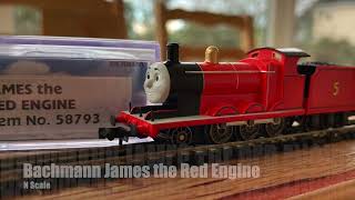 Bachmann n scale James [upl. by Ydner]