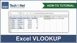 How to use the VLOOKUP function in Excel [upl. by Gino15]