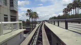 Monorail ride at Orlando International AirportMCO [upl. by Bedelia]