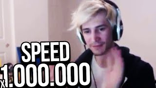 xQc Clap SPEED 1000000x [upl. by Leynad101]