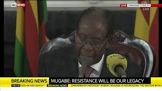 Robert Mugabe refuses to resign [upl. by Darcia]