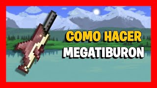 🟢 MEGATIBURON  Como crear la Megatiburon en Terraria 1411 [upl. by Berthoud]