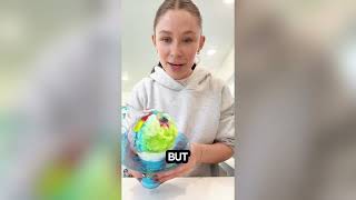 The flavor of the week is my favorite by far🤭manager snowcone shaveice pouring tropical asmr [upl. by Aznaed]