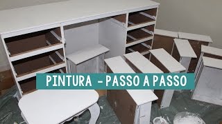 DIY FAÇA SUA PENTEADEIRA PINTANDO E ECONOMIZANDO [upl. by Oluap]