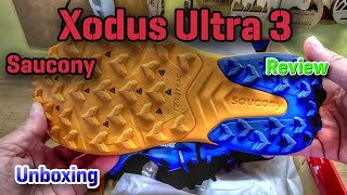 Review Unboxing Saucony Xodus Ultra 3 [upl. by Win]