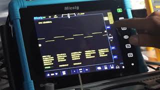 Osciloscopio Tablet MICSIG TO1000 TO1104 TO1152  Demostración reparando TV [upl. by Brian806]