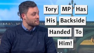 Tory MP Ben Bradley Has Backside Handed To Him By Journalist [upl. by Kind]