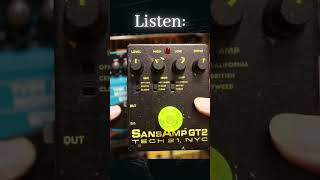 Can Behringer TM300 subtitute Sansamp GT2 [upl. by Kwan]