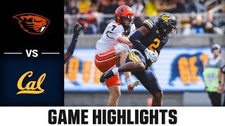 Oregon State vs Cal Game Highlights  2024 ACC Football [upl. by Oinotnas623]