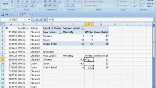 Performing a chi squared test in Excel [upl. by Noelani600]