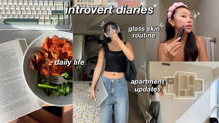 introvert diaries ☁️ PRODUCTIVE 48 HOURS in my life fun apartment updates cooking amp thrift with me [upl. by Reiss]