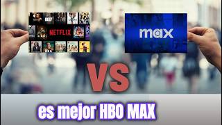 NO PAGUES NETFLIX NO VALE LA PENA es mejor HBO MAX [upl. by Elletsyrc]