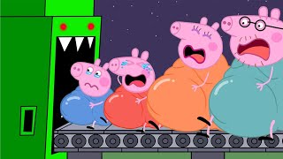 Zombie Apocalypse Zombies Appear Pig House🧟‍♀️ What Happen   Peppa Pig Funny Animation [upl. by Adnawyt]