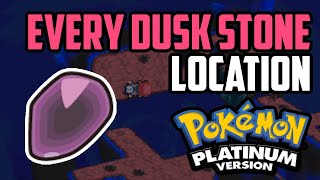 Where to Find Dusk Stone  Pokemon Platinum All Methods [upl. by Beverley670]