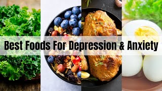 Best Foods For Depression amp Anxiety  What I Eat in A Day  Kimberly Arlynda [upl. by Yardna]