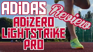 Adidas Adizero Ambition Lightstrike Pro Spike Review [upl. by Ap]