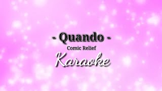 Cuando Quando  Comic Relief Chavacano Karaoke Song [upl. by Landry477]