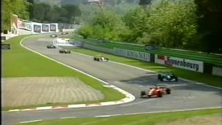 1994 R03 San Marino StartLap1 BBC [upl. by Ahsasal251]