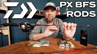 New Daiwa PX BFS Rods  2024 [upl. by Nosredneh]