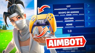 Fortnite’s NEW Setting is AIMBOT 🎮 Gyro Aiming  Flick Stick [upl. by Aggie]