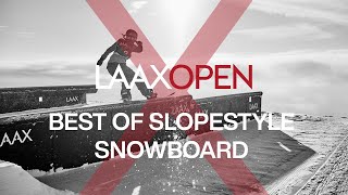 BEST OF SLOPESTYLE SNOWBOARD  LAAXOPEN 2023 [upl. by Gladdy267]