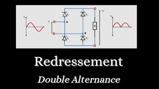 Redressement Double Alternance  Cours Animé [upl. by Ramar406]