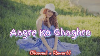 Aagre Ko Ghaghro Manga De Mhara Rasiya Slowed Reverb Remix  Rajasthani Old Lofi Song By PS [upl. by Yngad]