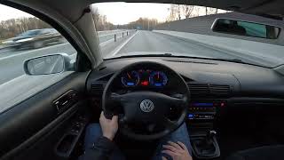 POV Drive Volkswagen Passat B55 19TDI 74KW 2002 [upl. by Greg]