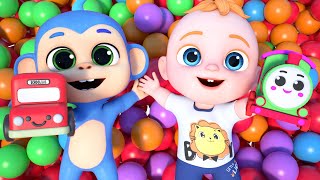 Juguemos con bolas de colores  Videos Para Niños  BonBon Canciones Infantiles [upl. by Roice]