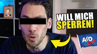 Gigantischer AfD Youtuber Versucht MICH SPERREN Zu Lassen [upl. by Enimaj993]