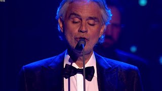 Andrea Bocelli  Nessun Dorma Live at The Global Awards 2018  Classic FM [upl. by Nairolf387]