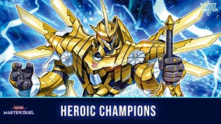 HEROIC CHAMPIONS INSANE ATTACK YUGIOH MASTER DUEL [upl. by Ellesij727]