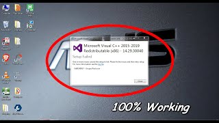 How To Fix Microsoft Visual C 2015 Redistributable Setup Failed error 0x80240017 cruntimeerrorfix [upl. by Lanoil558]