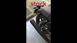 Moto Guzzi V7 iii Stone Mistral Exhaust Shorty [upl. by Kieryt324]